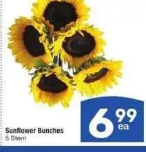 Albertsons Sunflower Bunches - 5 Stem offer