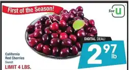 Albertsons California Red Cherries - Sweet offer
