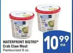 Albertsons Waterfront BISTRO Crab Claw Meat - Pasteurized 8 oz offer