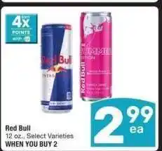 Albertsons Red Bull - 12 oz., Select Varieties offer