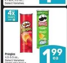 Albertsons Pringles - 4.5-5.5 oz., Select Varieties offer