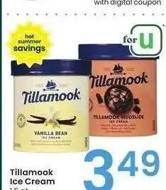 Albertsons Tillamook Ice Cream - 1.5 qt offer