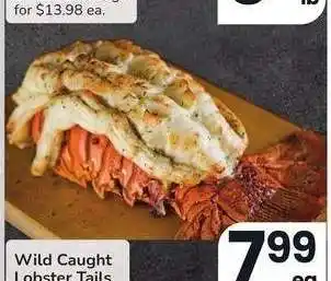 Albertsons Wild-Caught Lobster Tails - 3-4 oz., Frozen offer