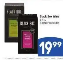 Albertsons Black Box Wine - 3 ltr., Select Varietals offer