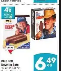 Albertsons Blue Bell Noveltie Bars - 12 ct. 2.5-3 oz., Select Varieties offer