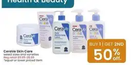 Albertsons CeraVe Skin Care - select sizes and varieties offer
