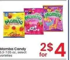 Albertsons Mamba Candy - 6.3-7.05 oz., select varieties offer