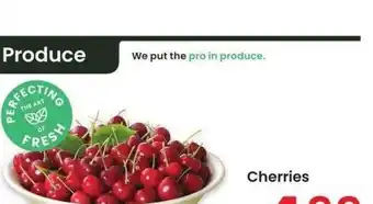 Albertsons CHERRIES offer