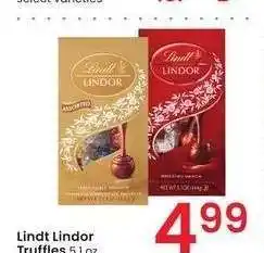 Albertsons Lindt Lindor Truffles - 5.1 oz offer