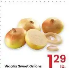 Albertsons Vidalia Sweet Onions offer