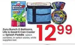 Albertsons Zuru Bunch O Balloons, Life is Good 6 Can Cooler or Splash Paddle - select varieties offer