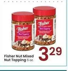 Albertsons Fisher Nut Mixed Nut Topping - 5 oz offer