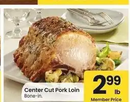Albertsons Center Cut Pork Loin - Bone-in offer