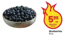 Albertsons Blueberries - 18 oz offer