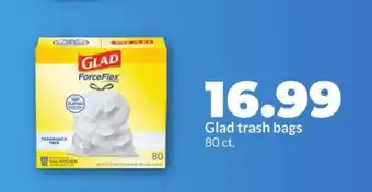 Hy-Vee Glad Trash Bags offer