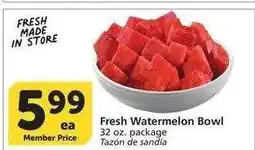 Albertsons Fresh Watermelon Bowl - 32 oz. package offer