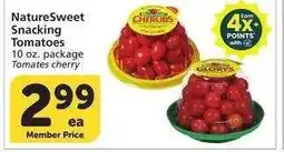 Albertsons NatureSweet Snacking Tomatoes - 10 oz. package offer