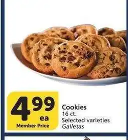 Albertsons Cookies - 16 ct. Selected varieties offer