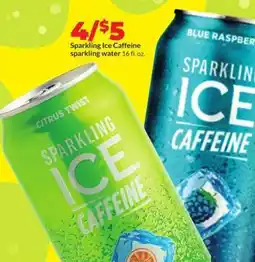 Hy-Vee Sparkling Ice + Caffeine offer