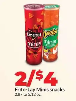 Hy-Vee Frito Lay Minis Snacks offer