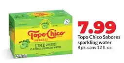 Hy-Vee Topo Chico Sabores Sparkling Water offer