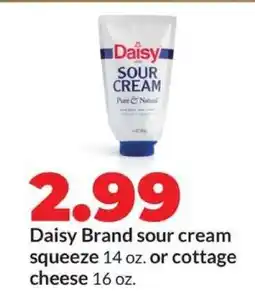 Hy-Vee Daisy Brand sour cream or cottage cheese offer