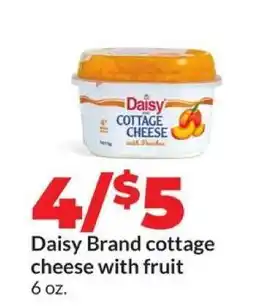 Hy-Vee Daisy Brand cottage cheese with fruit offer