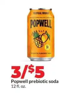 Hy-Vee Popwell prebiotic soda offer