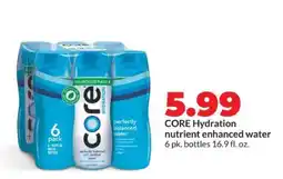 Hy-Vee CORE Hydration nutrient enhanced water offer