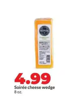 Hy-Vee Soirée cheese wedge offer