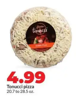 Hy-Vee Tonucci Pizza offer