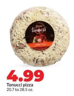 Hy-Vee Tonucci Pizza offer