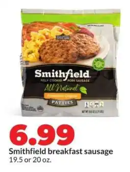 Hy-Vee Smithfield Breakfast Sausage offer