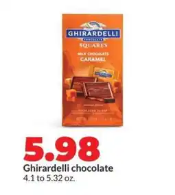 Hy-Vee Ghirardelli Chocolate offer