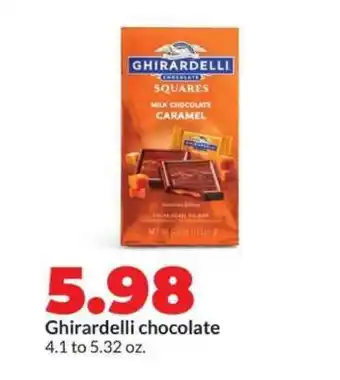 Hy-Vee Ghirardelli Chocolate offer