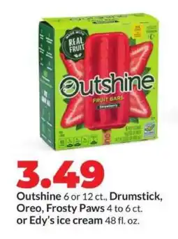 Hy-Vee Outshine Fruit Bars offer