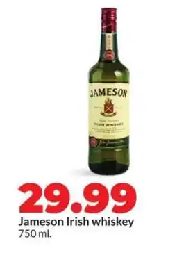 Hy-Vee Jameson Irish Whiskey offer