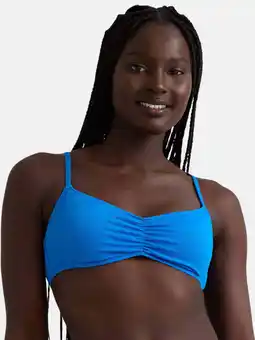 Walmart Jessica Simpson Women’s Crepe Bralette Bikini Top, Sizes XS-M offer