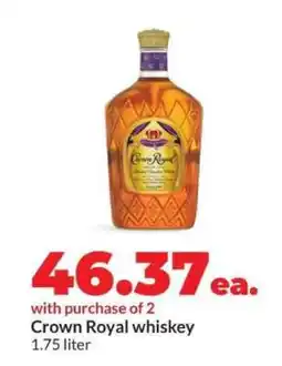 Hy-Vee Crown Royal whiskey offer