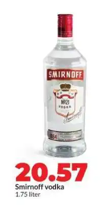 Hy-Vee Smirnoff Vodka offer