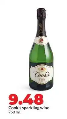 Hy-Vee Cook's Sparkling Wine offer
