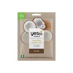 Walmart Yes To Coconut Paper Mask, 0.67 Oz offer