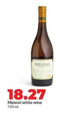 Hy-Vee Meiomi white wine offer