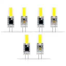 Walmart 6Pcs G4 Light Bulb Dimmable 2W 180lm LED Bulb for Table Lamp Wall Lamp Chandelier Replacement 120V offer