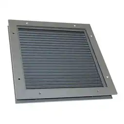 Walmart DAYTON 6WRJ9 Door Louver,22-1/8 H,22-1/4 W,Steel offer