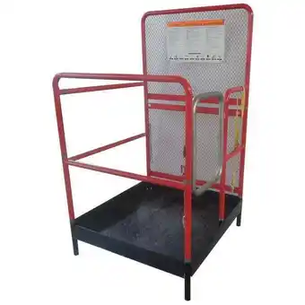 Walmart Dayton Forklift Work Platform,1,000 lb,66 H 5UEW2 offer