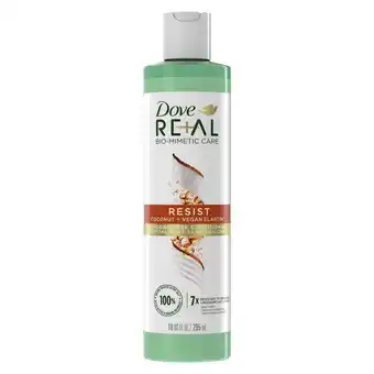 Walmart Dove Real Bio-Mimetic Care Daily Conditioner with Vegan Elastin All Hair Types, Coconut, 10 fl oz offer