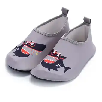 Walmart Herrnalise Boys Girls Quick Drying Swim Water Shoes Kids Cartoon Beach Barefoot Shoes offer