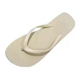 Walmart Womens Sandals Slippers Fashion Bohemian Beach Flip Flops Thong Slippers Sandal Beige L offer