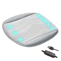 Walmart BQLQBQLQ Summer Car Cooling Seat Cover Front Seat 12V Cooling Car Seat Cushion offer